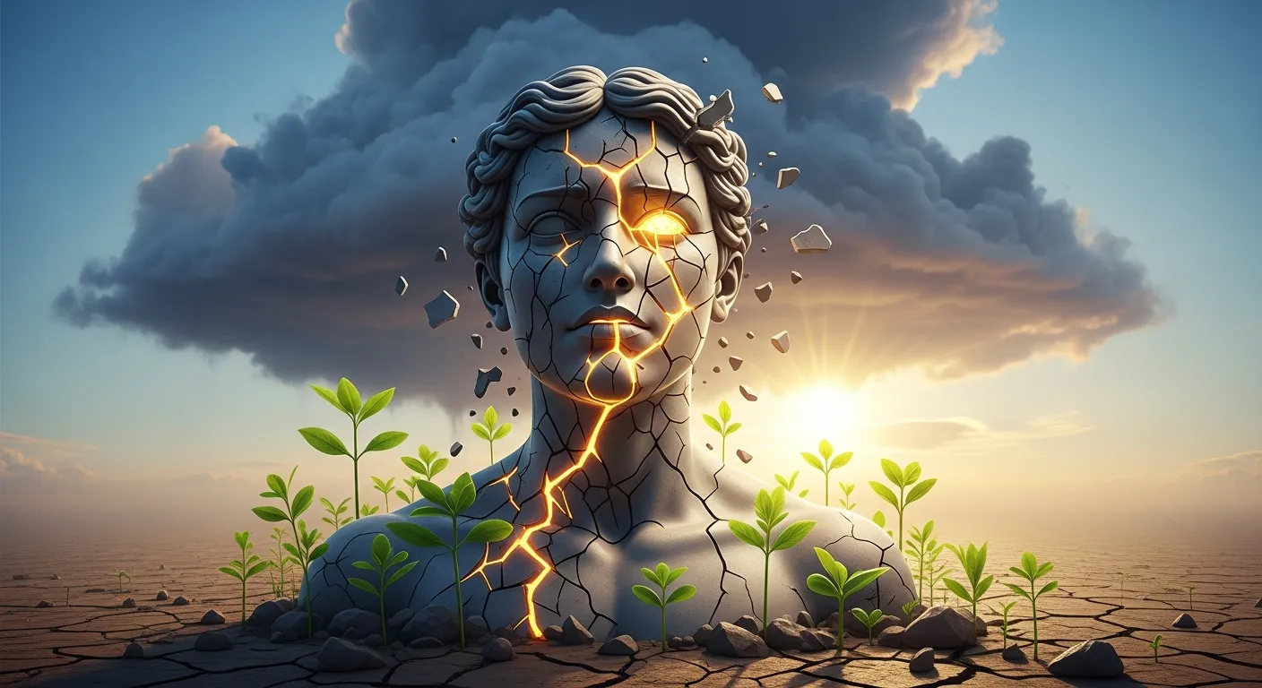 Business team working on recovery strategy after a crisis, showing trust rebuilding, analytics improvement, and reputation growth.