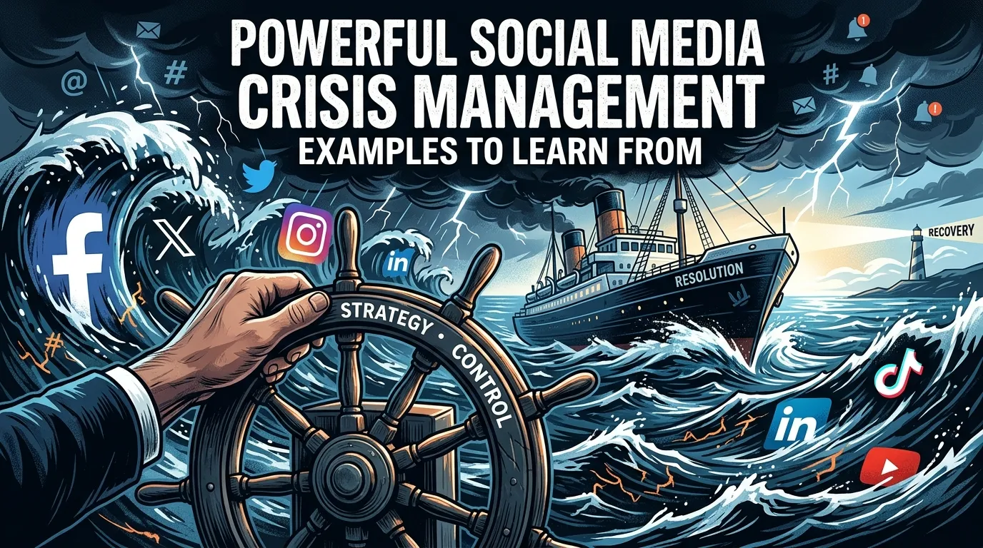 Powerful Social Media Crisis Management Examples to Learn From